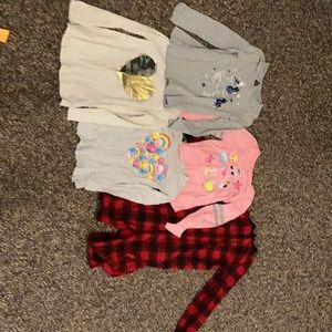 Girls George and justice clothing lot size 7